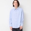 デッサン(メンズ)(Dessin(Men))の【洗える】レギュラーシャツ ブルー(091)
