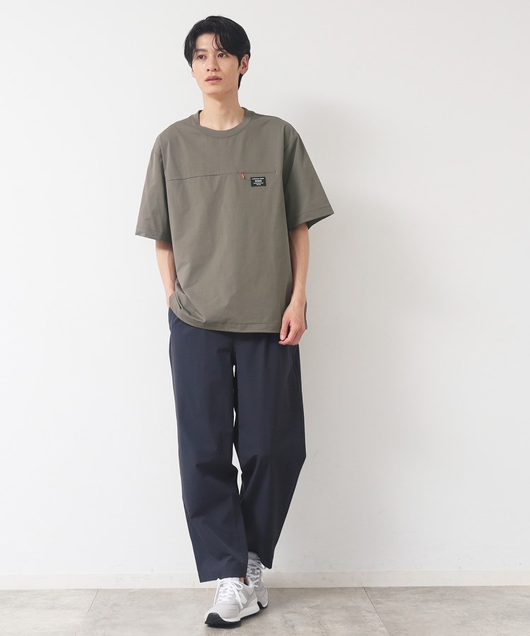 デッサン(メンズ)(Dessin(Men))の【洗える】ナイロンワイドパンツ3