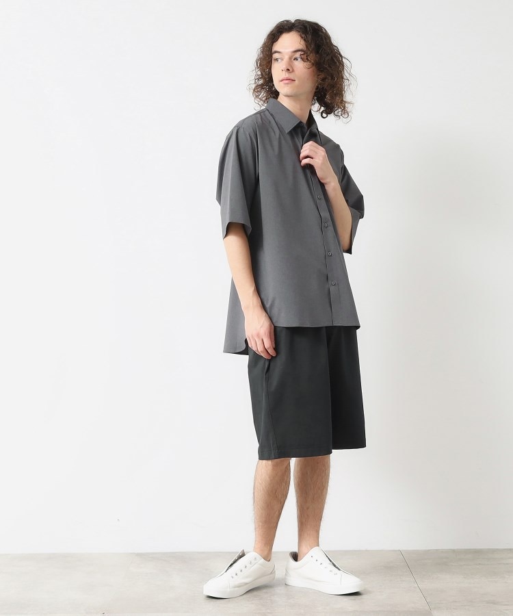 デッサン(メンズ)(Dessin(Men))の【撥水・洗える】ワイドシャツ11