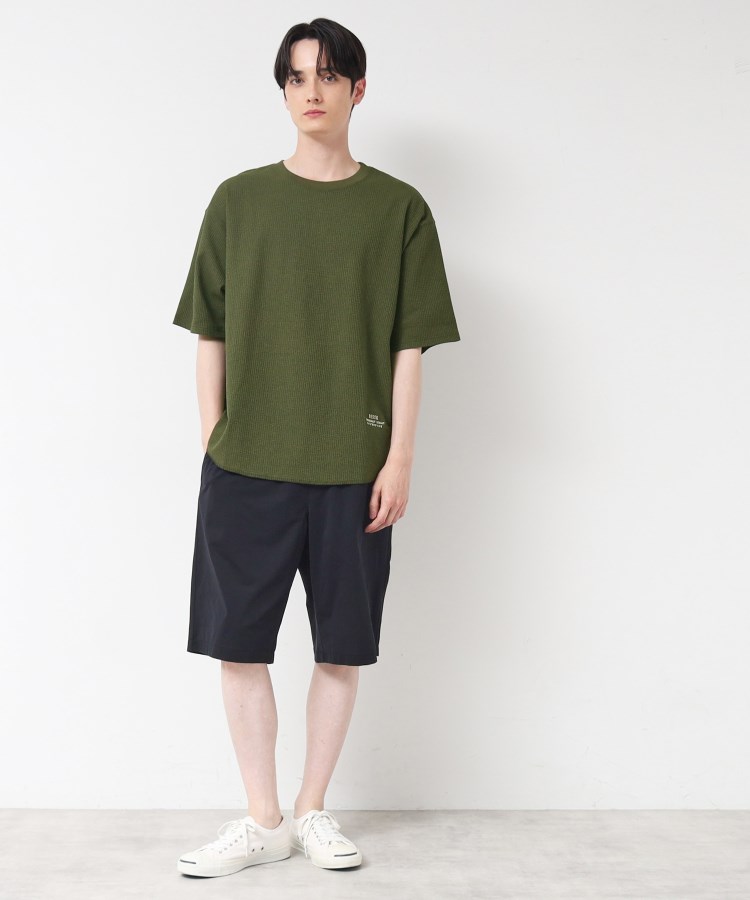 デッサン(メンズ)(Dessin(Men))の【洗える】ワッフルオーバーTシャツ7