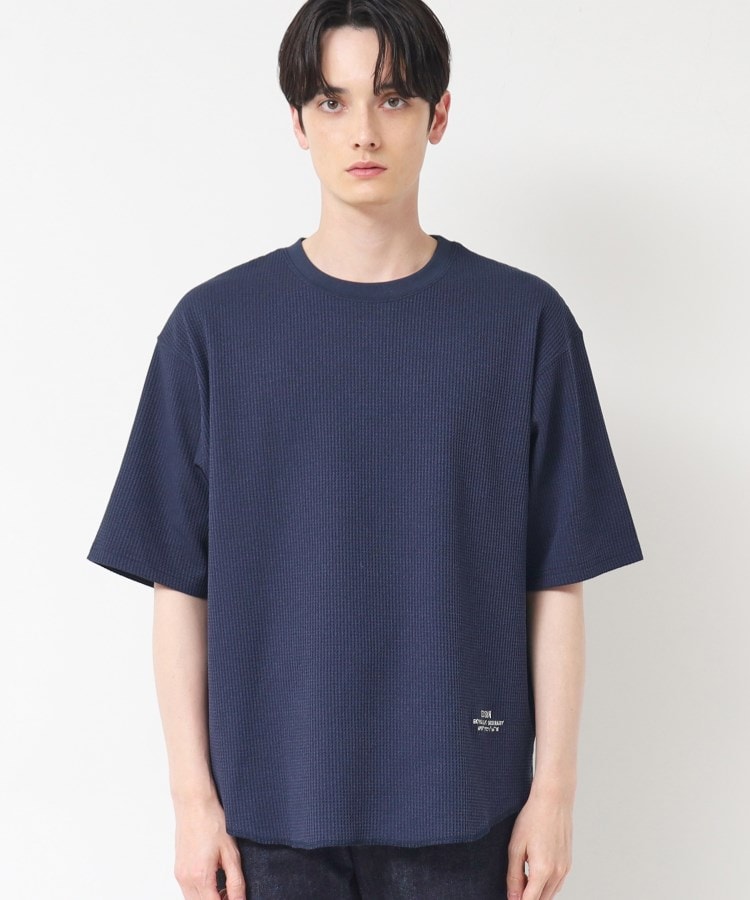 デッサン(メンズ)(Dessin(Men))の【洗える】ワッフルオーバーTシャツ13