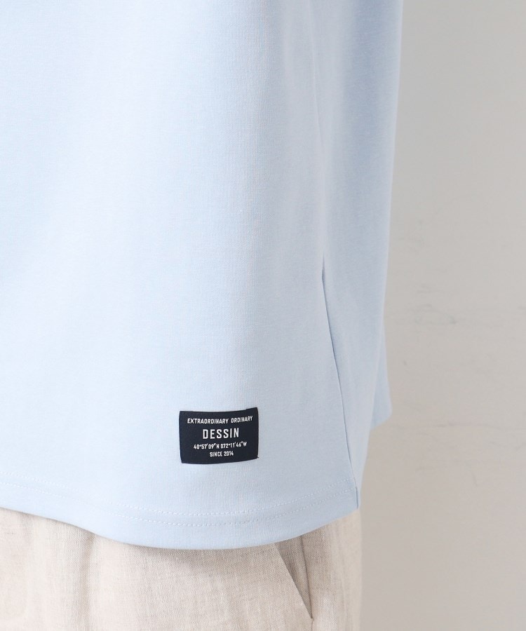 デッサン(メンズ)(Dessin(Men))の【洗える】ヘンリーネックTシャツ19