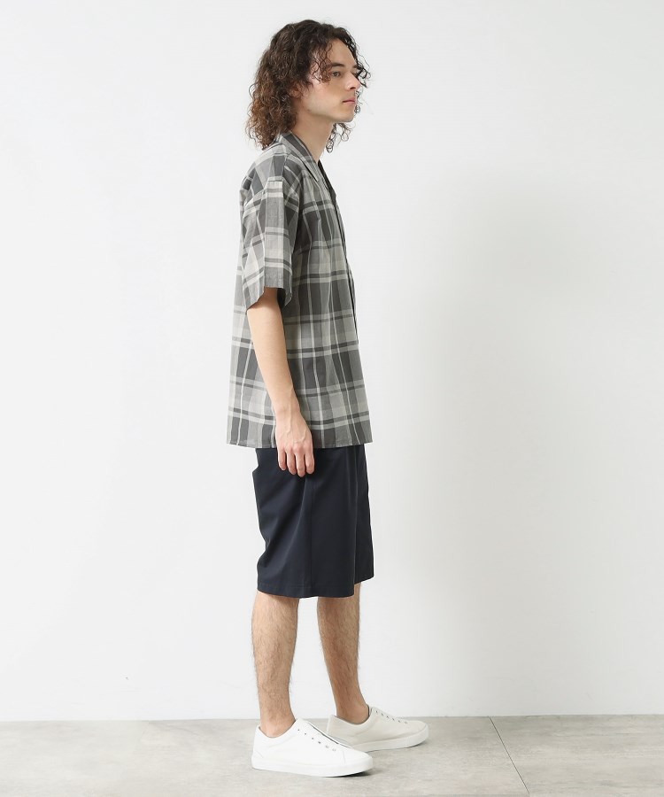 デッサン(メンズ)(Dessin(Men))の【洗える】マドラスチェック柄シャツ3