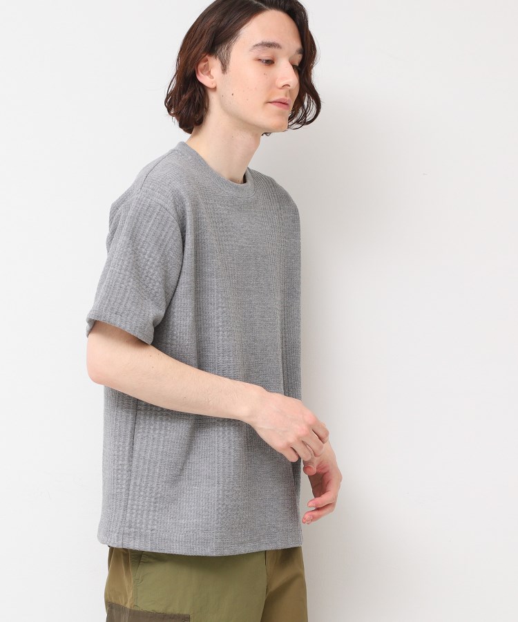 デッサン(メンズ)(Dessin(Men))の【洗える】グレンチェックTシャツ5