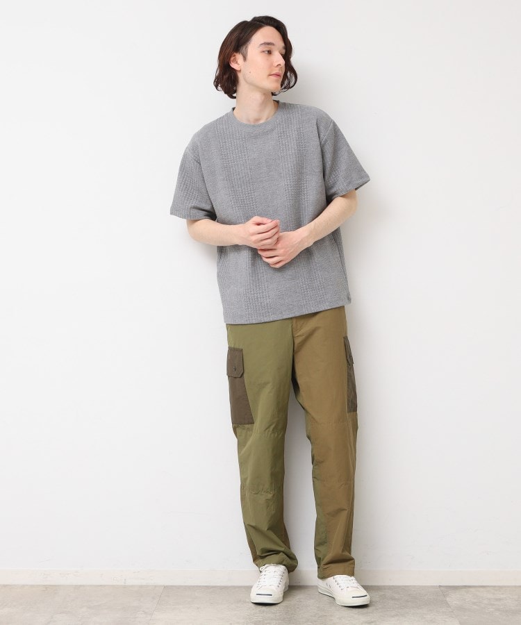 デッサン(メンズ)(Dessin(Men))の【洗える】グレンチェックTシャツ6