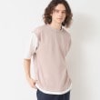 デッサン(メンズ)(Dessin(Men))の【洗える】レイヤードライクTシャツ ピンク(071)