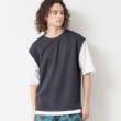 デッサン(メンズ)(Dessin(Men))の【洗える】レイヤードライクTシャツ ネイビー(094)