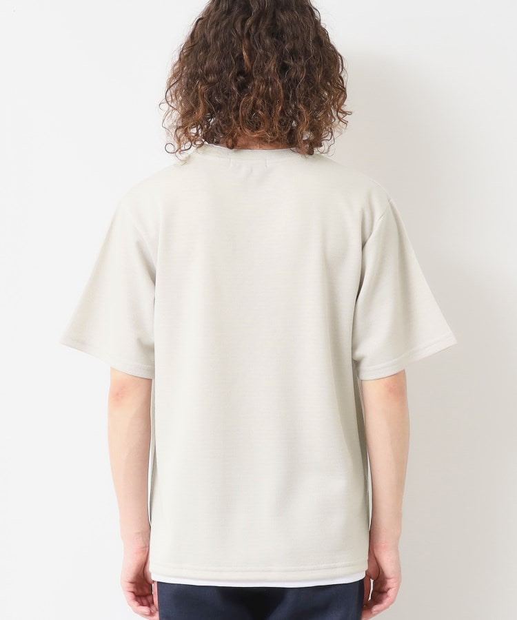 デッサン(メンズ)(Dessin(Men))の【吸水速乾/接触冷感/UV】鹿の子編みTシャツ15