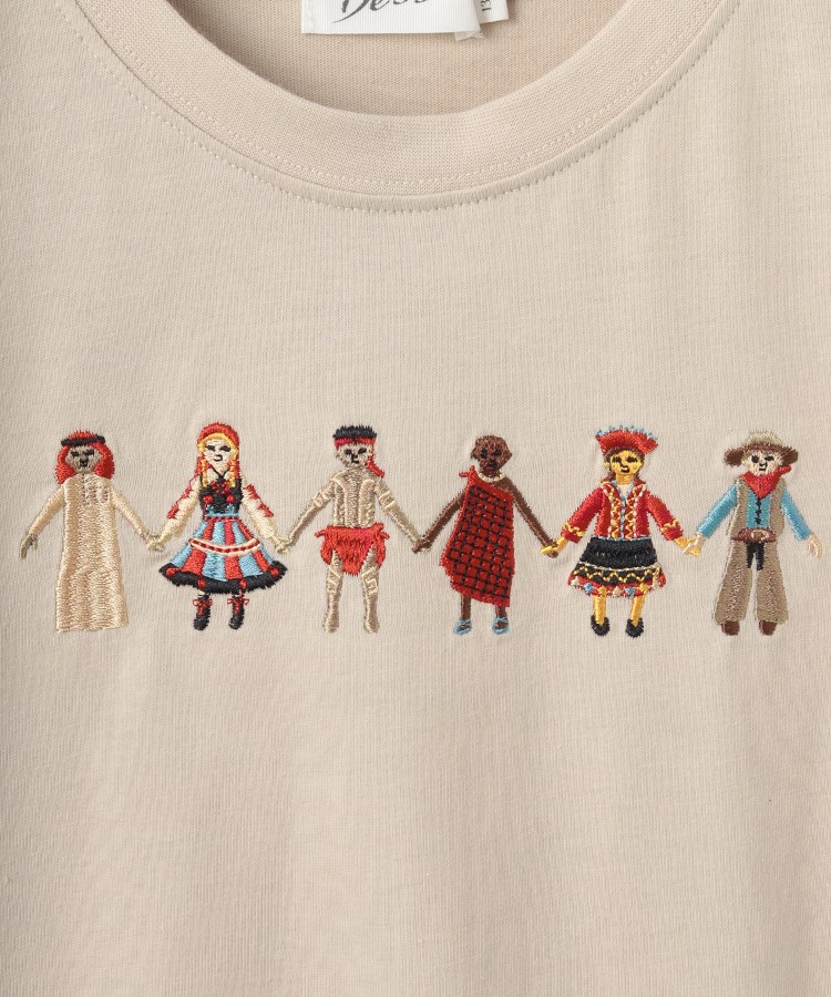 デッサン(キッズ)(Dessin(Kids))の【リンクコーデ】世界の民族刺繍Tシャツ7
