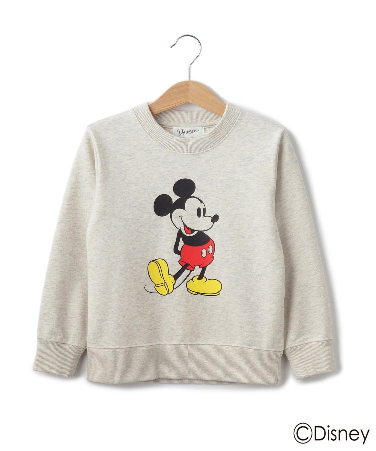 Disney】ミッキーマウス/スウェット<100~140>(スウェット