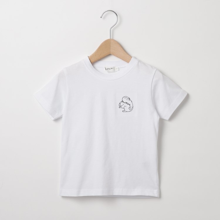 デッサン(キッズ)(Dessin(Kids))の【ファミリーリンク】アニマル刺繍Tシャツ〈100－140〉 Ｔシャツ