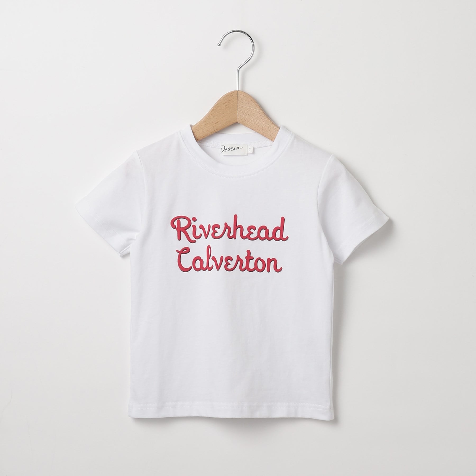 デッサン(キッズ)(Dessin(Kids))の【ファミリーリンク】ロゴプリントTシャツ1