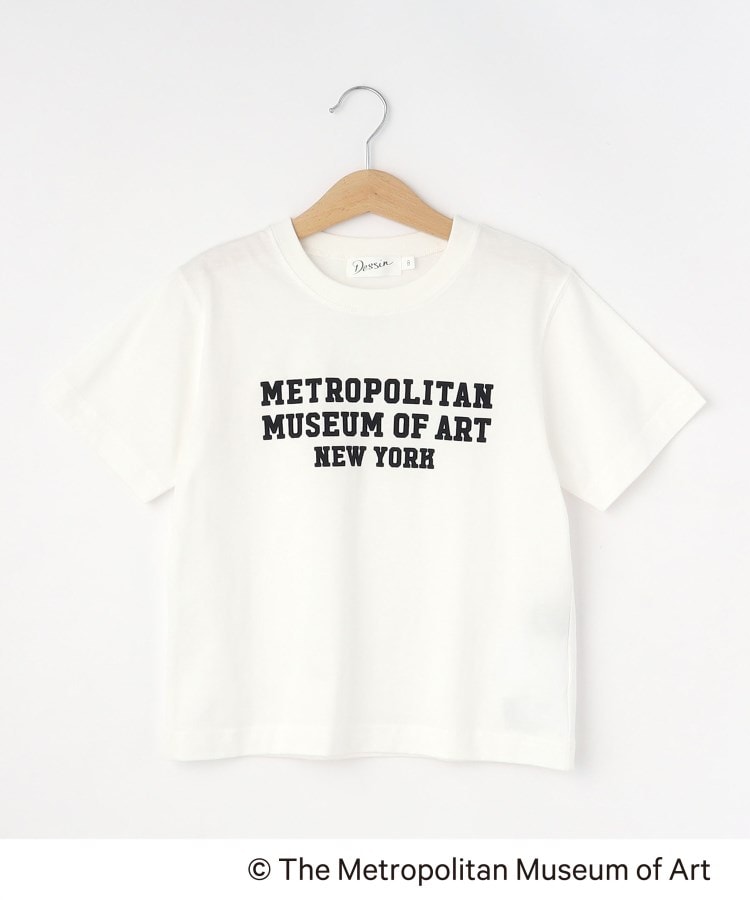 デッサン(キッズ)(Dessin(Kids))の【THE　MET】コラボTシャツ ホワイト(001)