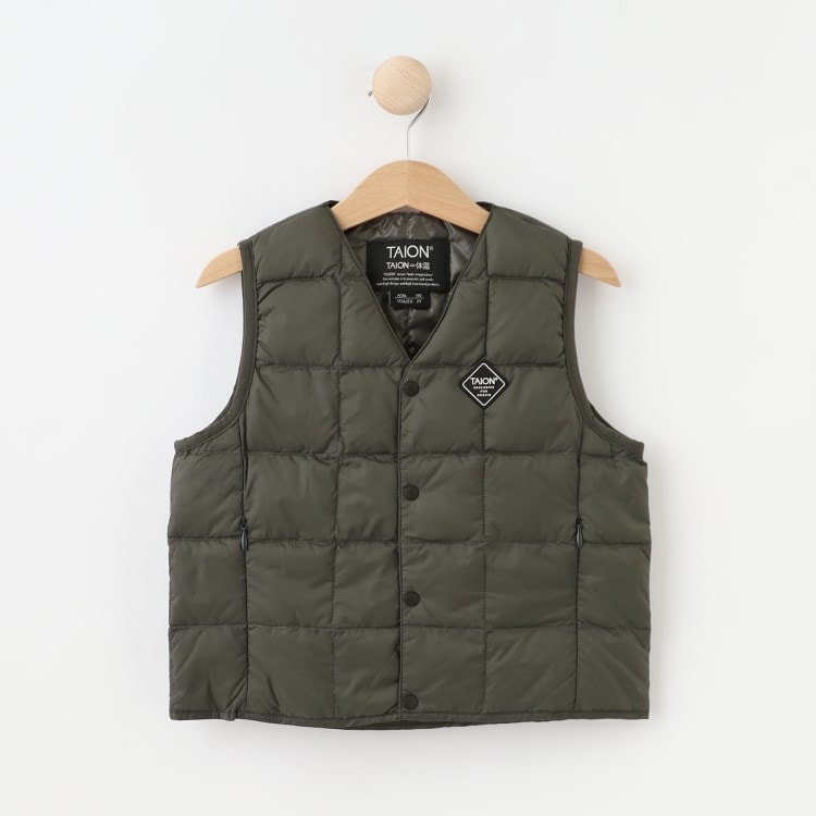 デッサン(キッズ)(Dessin(Kids))の◆TAION（タイオン）別注 キッズ ダウンベスト ダウンベスト