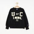 デッサン(キッズ)(Dessin(Kids))の◆Champion（チャンピオン）キッズ クルーネックスウェット ブラック(019)