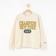 デッサン(キッズ)(Dessin(Kids))の◆Champion（チャンピオン）キッズ クルーネックスウェット グレージュ(050)