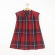 デッサン(キッズ)(Dessin(Kids))の【リンクコーデ】チェック柄ワンピース レッド(263)