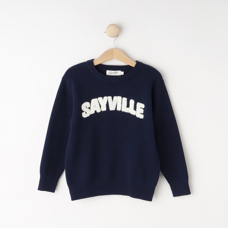 リンクコーデ】さがら刺繍ニット（ニット/セーター） | Dessin