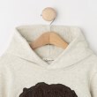デッサン(キッズ)(Dessin(Kids))の【リンクコーデ】ベアパーカスウェット3