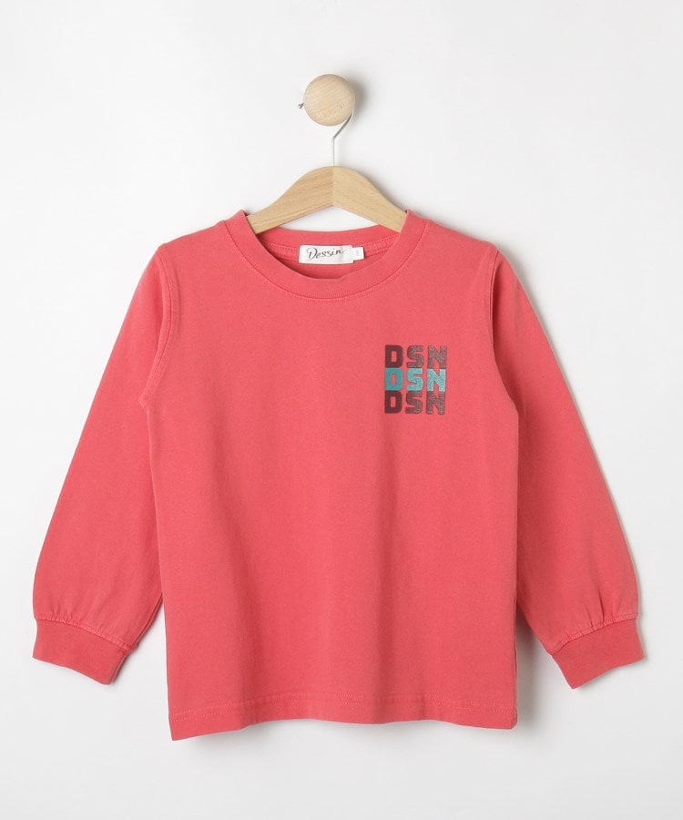 デッサン(キッズ)(Dessin(Kids))の【リンクコーデ】ピグメント染めロンT1
