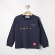 デッサン(キッズ)(Dessin(Kids))の◆【SIKU】コラボロンT ネイビー(094)