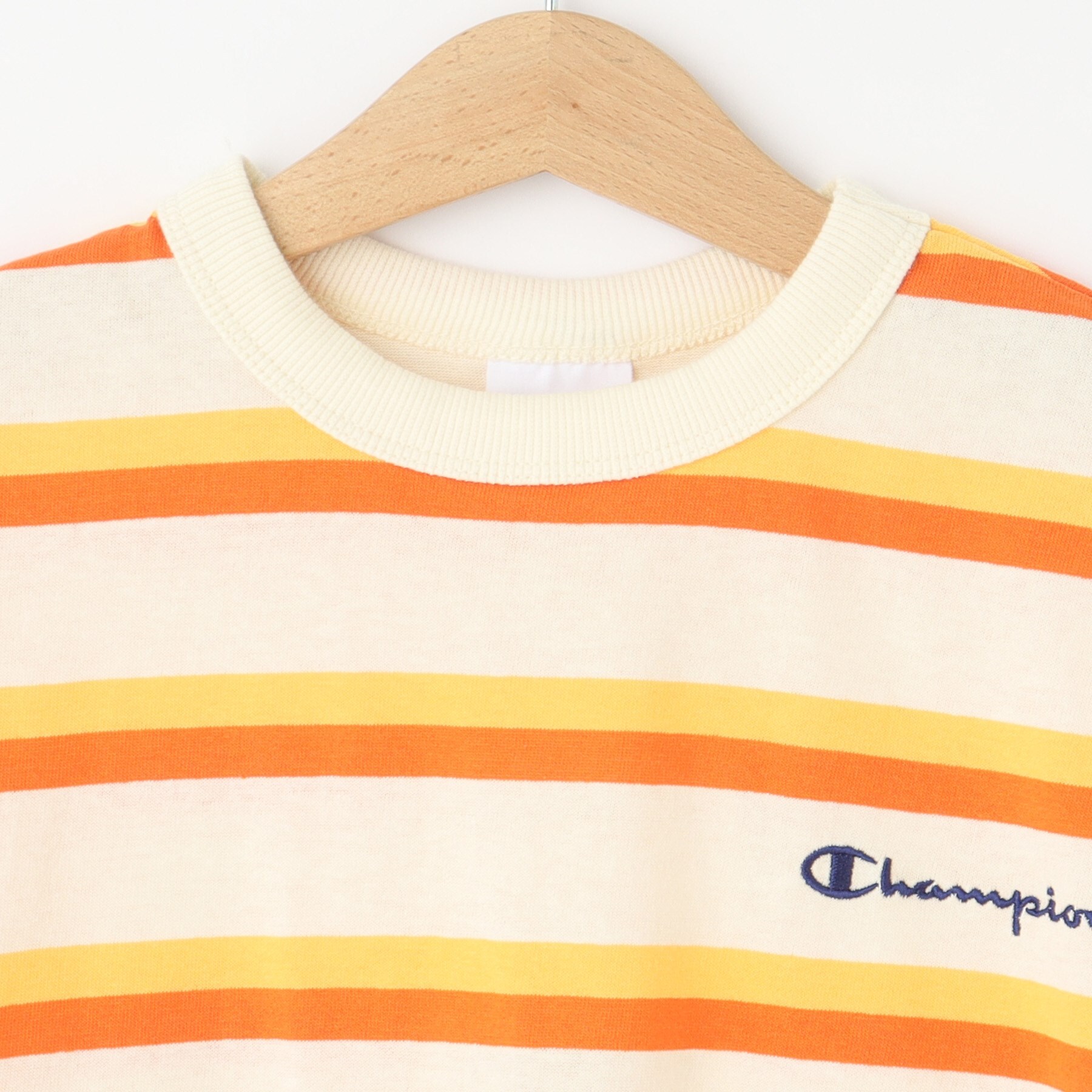 デッサン(キッズ)(Dessin(Kids))の◆Champion（チャンピオン）キッズ ボーダーショートスリーブTシャツ 24SS 【春夏新作】（CK－Z306）3