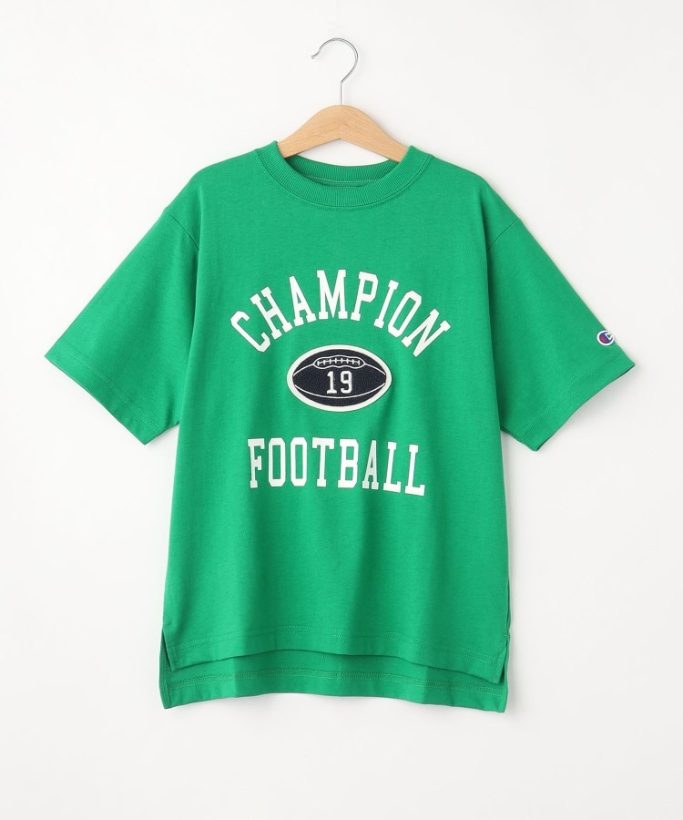 デッサン(キッズ)(Dessin(Kids))の◆Champion（チャンピオン）キッズ ショートスリーブTシャツ 24SS 【春夏新作】（CK－Z312） ライトグリーン(020)