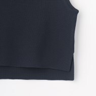 ⬛︎dessinデッサン＊洗えるニットベスト 親子リンクコーデM