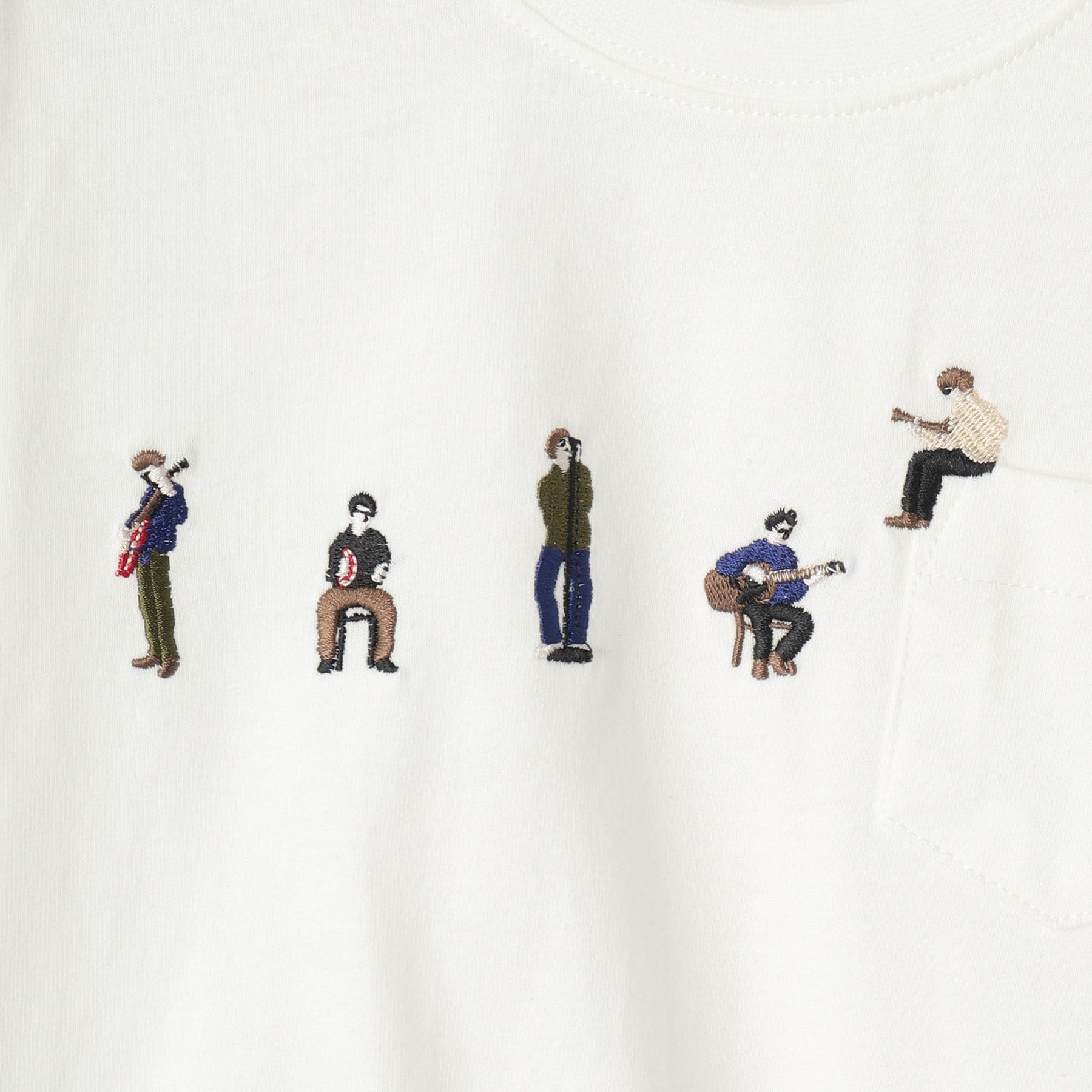 デッサン(キッズ)(Dessin(Kids))の【リンクコーデ】ピープル刺繍Tシャツ7