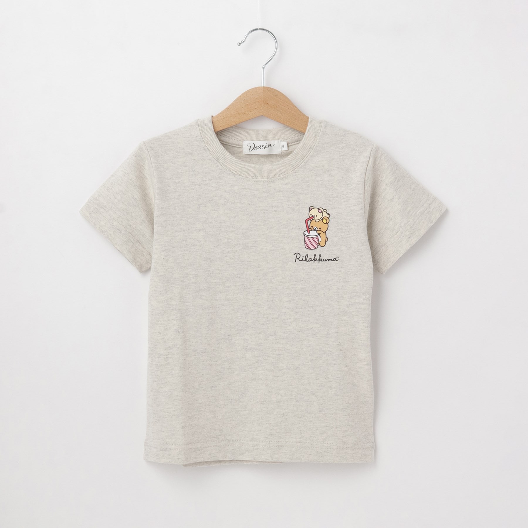 デッサン(キッズ)(Dessin(Kids))のリラックマコラボTシャツ1