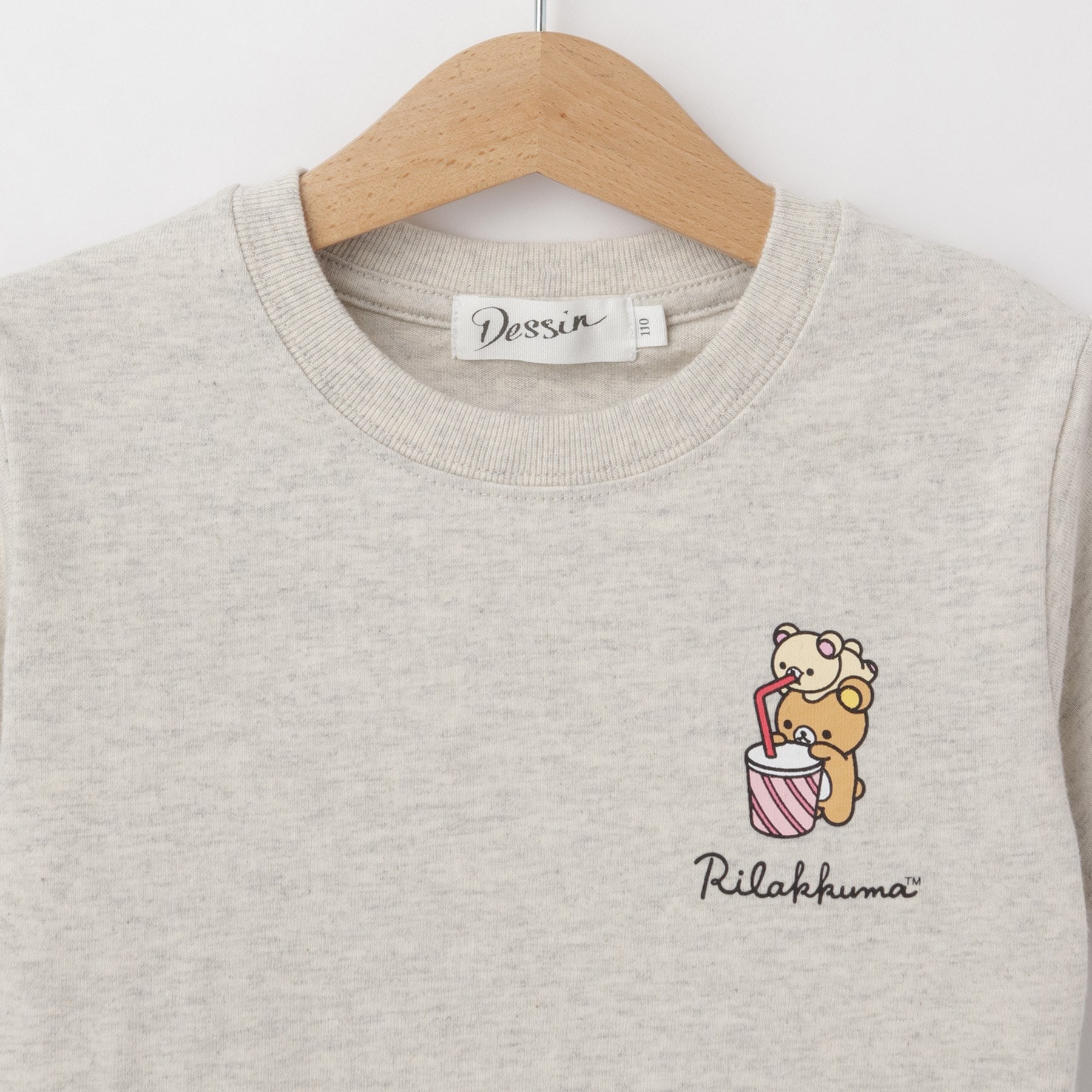 デッサン(キッズ)(Dessin(Kids))のリラックマコラボTシャツ3