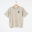 デッサン(キッズ)(Dessin(Kids))の【リンクコーデ】10周年製品染Tシャツ グレージュ(050)