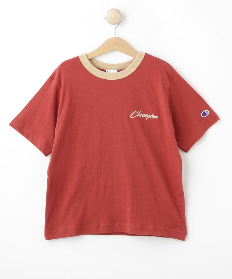 デッサン(キッズ)(Dessin(Kids))の◆Champion（チャンピオン）ショートスリーブスウェット レッド(063)