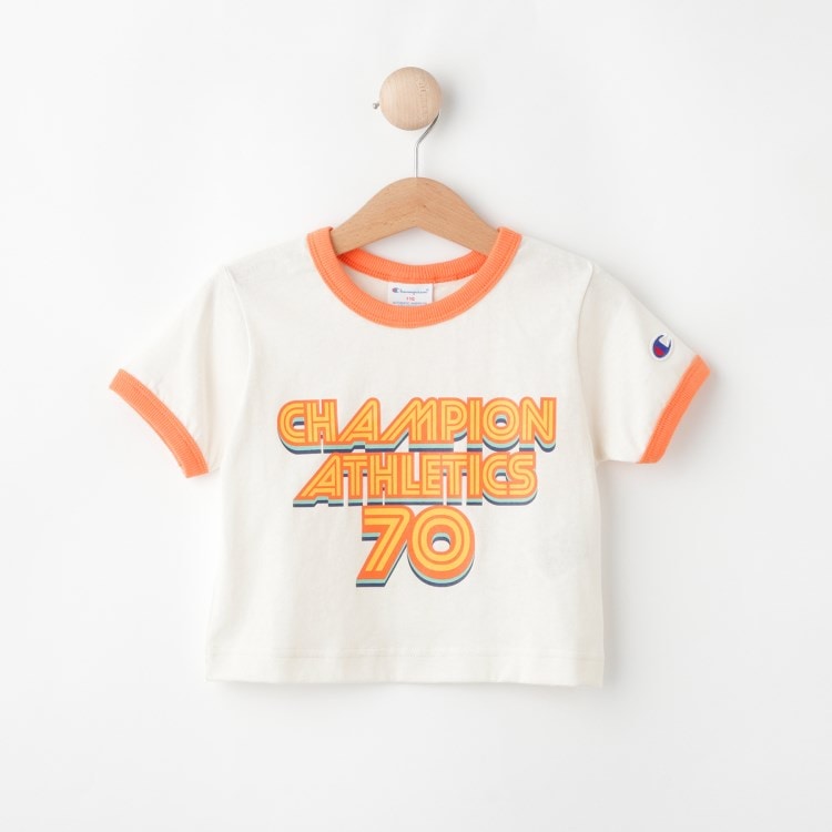 デッサン(キッズ)(Dessin(Kids))の◆Champion（チャンピオン）ショートスリーブグラフィックフォントTシャツ Ｔシャツ