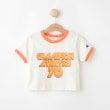 デッサン(キッズ)(Dessin(Kids))の◆Champion（チャンピオン）ショートスリーブグラフィックフォントTシャツ アイボリー(004)