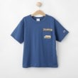 デッサン(キッズ)(Dessin(Kids))の◆Champion（チャンピオン）ショートスリーブTシャツ ブルー(093)