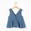 デッサン(キッズ)(Dessin(Kids))の【リンクコーデ・洗える・セットアップ可能】ノースリーブブラウス1