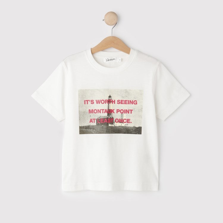 デッサン(キッズ)(Dessin(Kids))の【大人とリンクコーデ】フォトプリントTシャツ Ｔシャツ