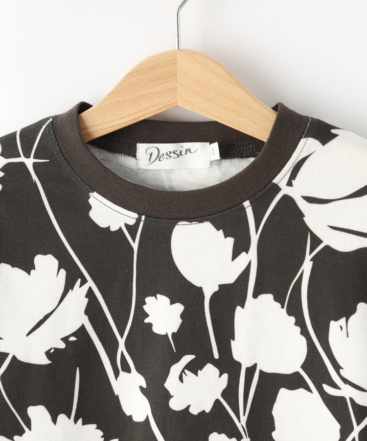 デッサン(キッズ)(Dessin(Kids))の【リンクコーデ】フラワープリントTシャツ3