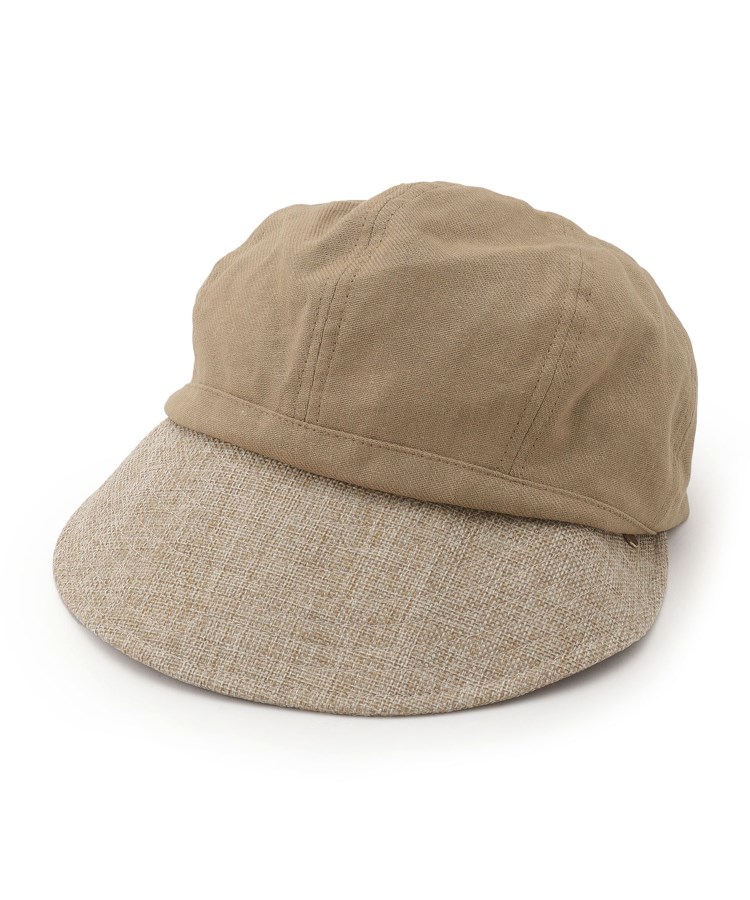 ＜WORLD＞ SHOO・LA・RUE/DRESKIP(シューラルー/ドレスキップ) 異素材コンビミドルジョッキー帽画像
