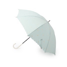 シューラルー/ドレスキップ(SHOO・LA・RUE/DRESKIP)の【晴雨兼用】because プチフラワ－刺繍傘 長傘