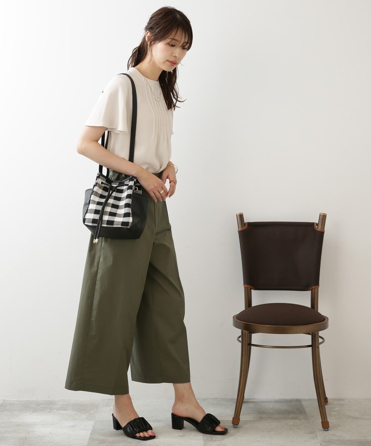 ◇チェック柄巾着ショルダーバッグ(ショルダーバッグ) | SHOO ◇チェック柄巾着ショルダーバッグ(ショルダーバッグ) | SHOO