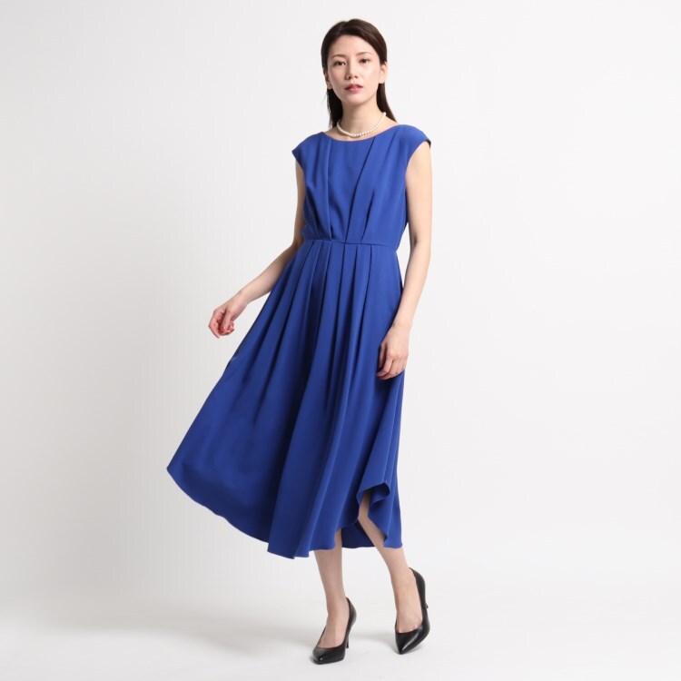 結婚式 披露宴 二次会 パーティードレス Emotionall Dresses ツイルセミロングワンピース ドレス World Formal Selection ワールドフォーマルセレクション ワールド オンラインストア World Online Store