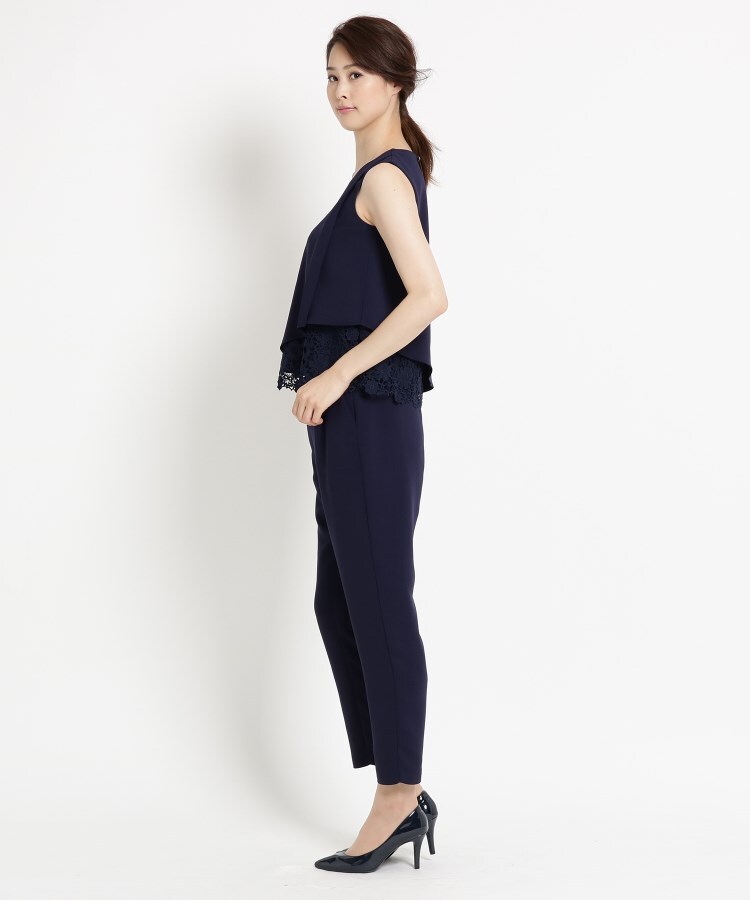 結婚式 披露宴 二次会 パーティードレス Emotionall Dresses ジョーゼットレースセットアップ セットアップ World Formal Selection ワールドフォーマルセレクション ワールド オンラインストア World Online Store