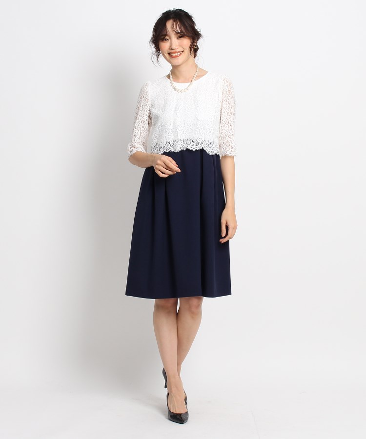 東京ソワール ツイードジャケット+レースワンピース 2点セット 【学校行事・卒入学式・結婚式・七五三】 東京ソワール ツイードジャケット+レースワンピース 2点セット 【学校行事・卒入学式・結婚式・七五三】