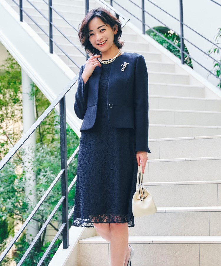 Petitcarina Vネックジャケット 総レースワンピース スーツセット World Formal Selection ワールドフォーマルセレクション ワールド オンラインストア World Online Store Petitcarina Vネックジャケット 総レースワンピース スーツセット World Formal Selection ワールドフォーマルセレクション ワールド オンラインストア World Online Store