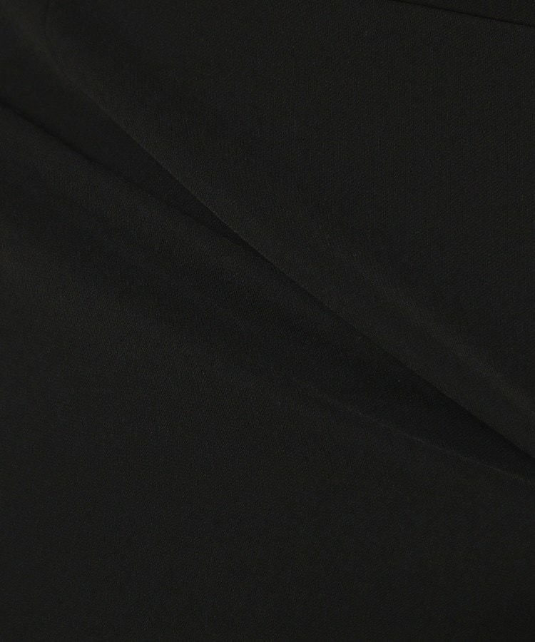 トウキョウソワール(東京ソワール)のINDIVI ストレッチ素材 ノーカラーVネックジャケット+スクエアネックワンピース 2点セット 【喪服・礼服・ブラックフォーマル】20