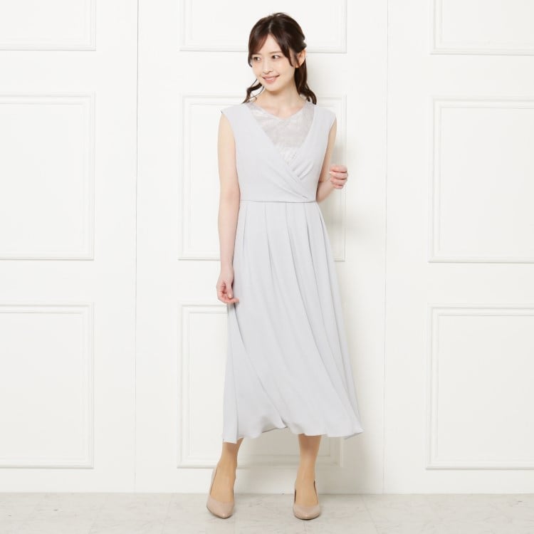トウキョウソワール(東京ソワール)のEMOTIONAL DRESSES フレアドレスワンピース マキシ・ロングワンピース