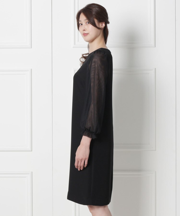 Emotional Dresses ラウンドネックワンピースドレス ミドルワンピース World Formal Selection ワールドフォーマルセレクション ワールド オンラインストア World Online Store