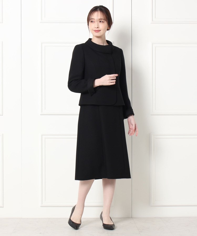 Yukiko Kimijima ロールカラージャケット&ワンピース Yukiko Kimijima ロールカラージャケット&ワンピース